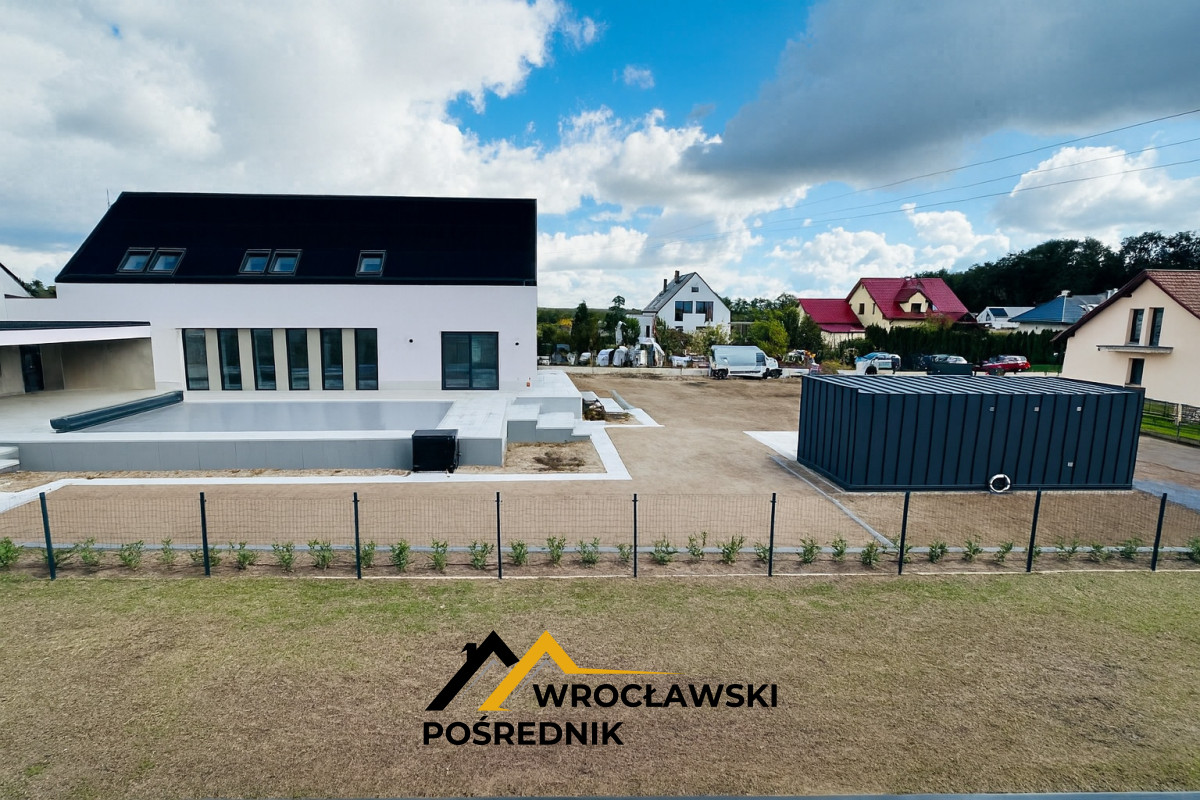 DOM WISZNIA MAŁA WROCŁAWSKI POŚREDNIK DUŻA DZIAŁKA 715956