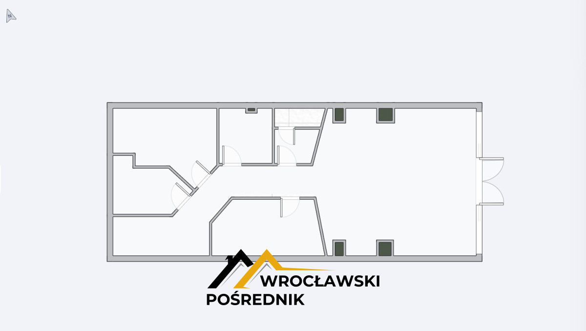 Bez prowizji Lokal użytkowy 92 m² na wynajem – Kom 796300