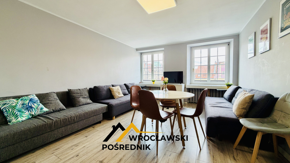 Rynek Wrocław | 54 m² | 2 pokoje i wspólny salon 861633