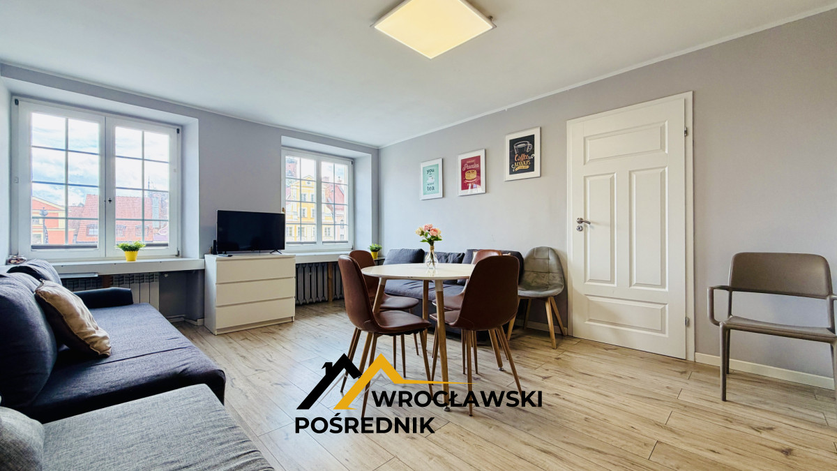 Rynek Wrocław | 54 m² | 2 pokoje i wspólny salon 861633