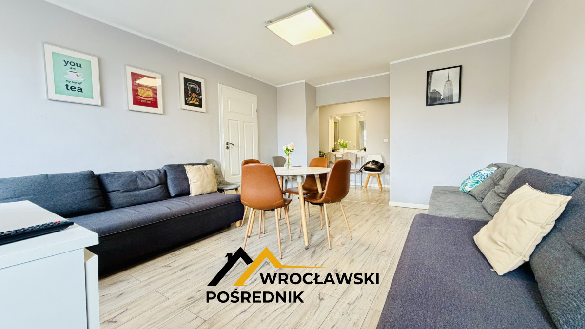 Rynek Wrocław | 54 m² | 2 pokoje i wspólny salon 861633