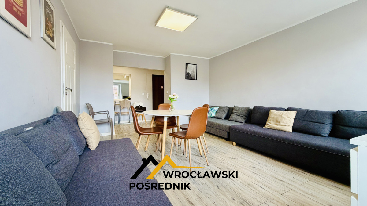 Rynek Wrocław | 54 m² | 2 pokoje i wspólny salon 861633