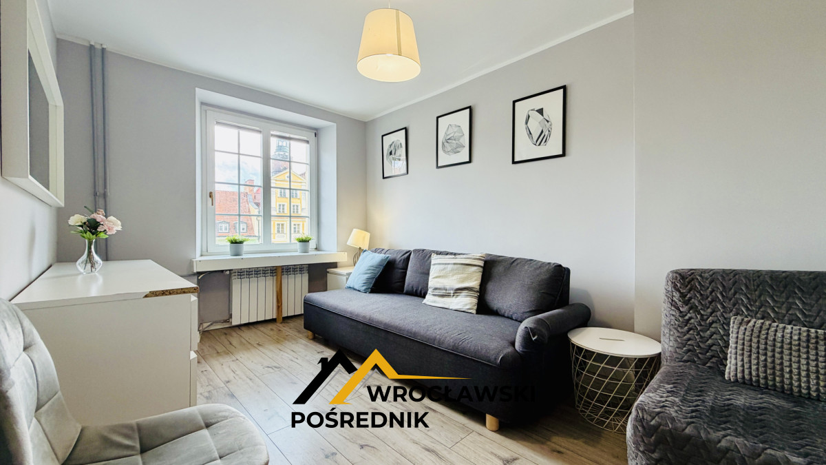 Rynek Wrocław | 54 m² | 2 pokoje i wspólny salon 861633