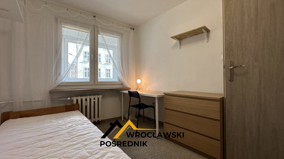 Wynajem mieszkania 3-pokoje w centrum Wrocławiia 894827439